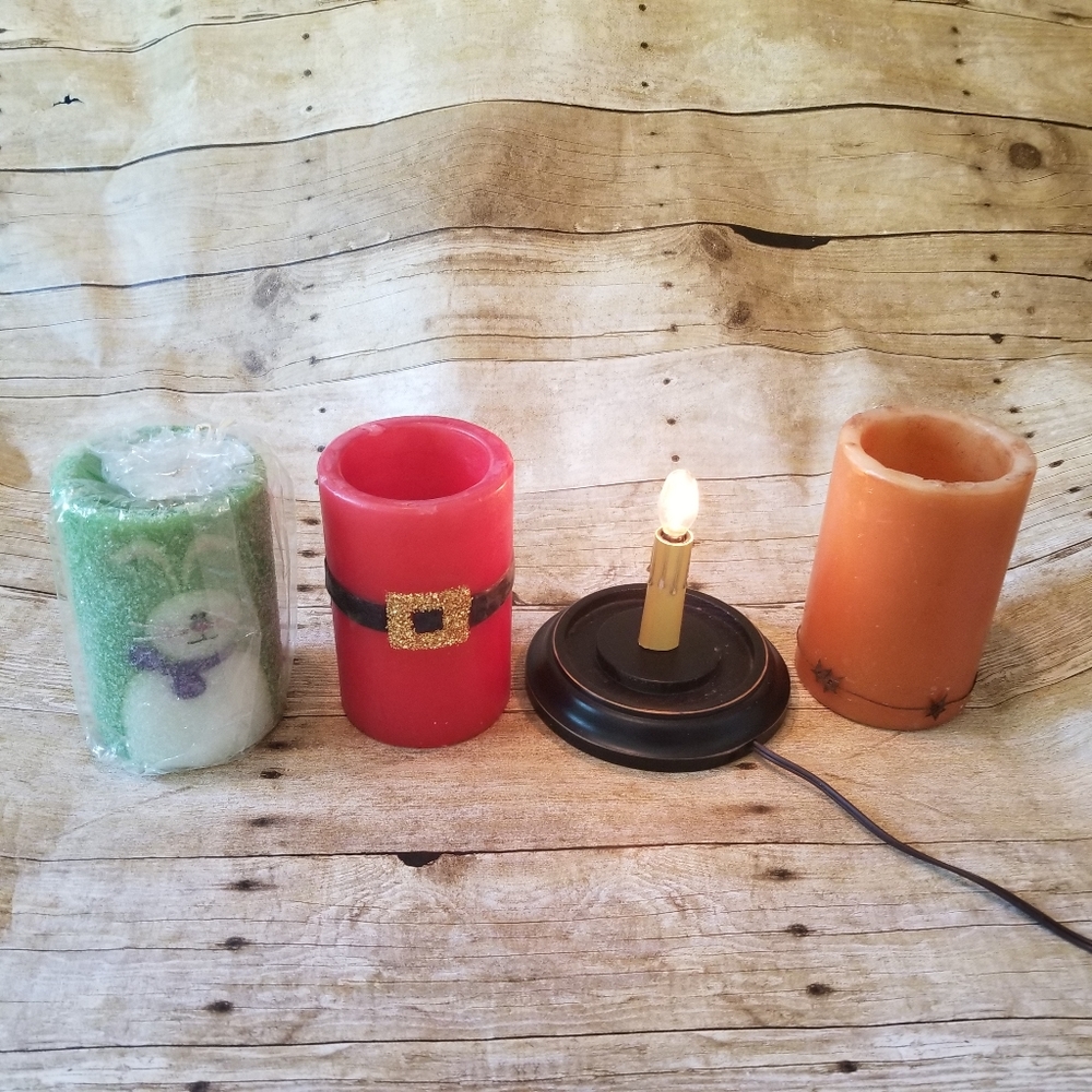 Holiday Flame less Candles :)